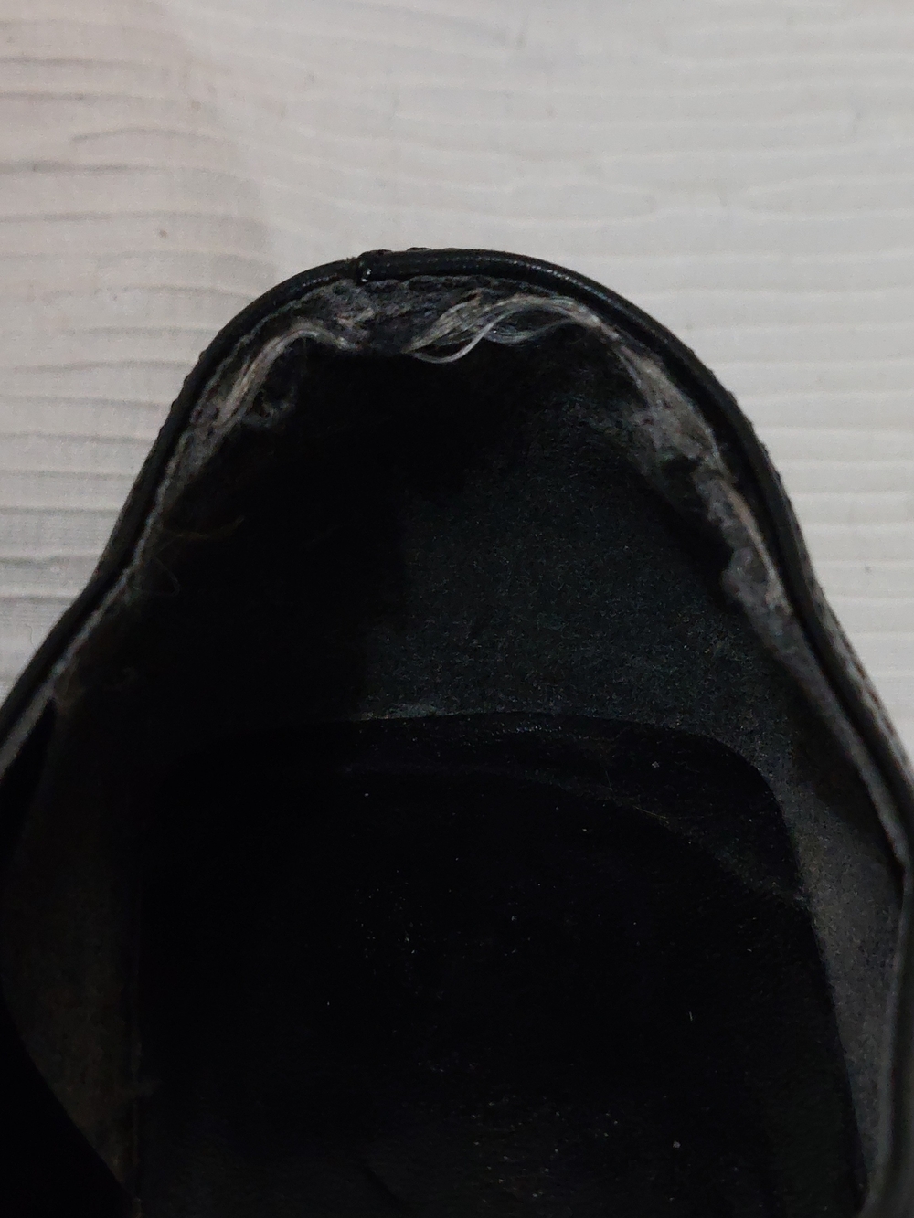 Vintage Enzo Angiolini Black Lace-Up Block Heel Women's Shoes Size 8.5 - Picture 12 of 13